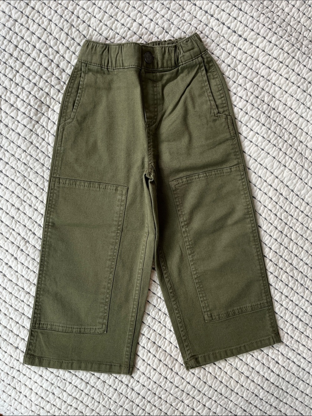 Hanna Andersson Loose Fit Canvas Carpenter Pants - NWOT